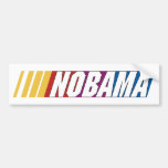 NOBAMA PEGATINA DE PARACHOQUE