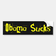 nobama pegatina de parachoque
