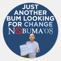 Nobuma que busca a los pegatinas del cambio