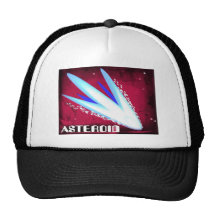 Noche ardiente asteroide gorros bordados