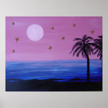 Noche de las estrellas de mar impresiones