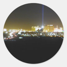 Noche de Las Vegas Pegatina