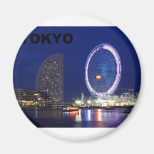 Noche de Tokio Japón (St.K) Imanes