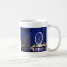 Noche de Tokio Japón (St.K) Taza De Café