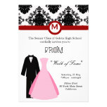Noche del baile de fin de curso invitaciones personales 