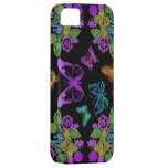 Noche del caso de IPhone 5 de las mariposas iPhone 5 Case-Mate Cárcasa