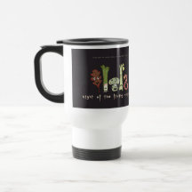 ¡noche del estiércol vegetal vivo! atracción del h taza