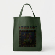 Noche del monstruo bolsa
