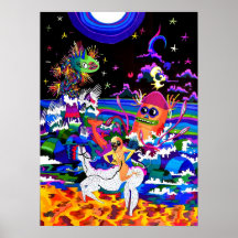 Noche en la playa poster