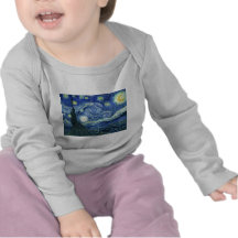 Noche estrellada de Van Gogh Camiseta
