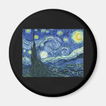 Noche estrellada de Van Gogh Iman De Frigorífico