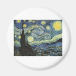 Noche estrellada de Van Gogh Imán Para Frigorífico
