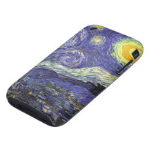 Noche estrellada de Van Gogh, impresionismo del po iPhone 3 Tough Carcasa