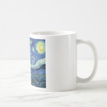 Noche estrellada de Van Gogh Tazas De Café