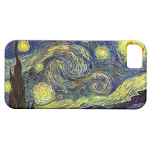 Noche estrellada de Vincent van Gogh iPhone 5 Case-Mate Coberturas