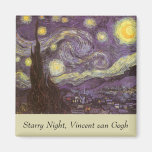 Noche estrellada de Vincent van Gogh Imán De Frigorifico