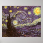 Noche estrellada de Vincent van Gogh Impresiones