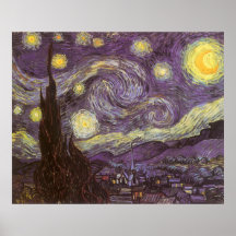 Noche estrellada de Vincent van Gogh Impresiones