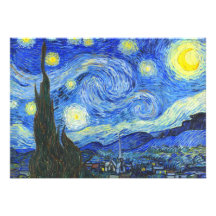 Noche estrellada de Vincent van Gogh Anuncio Personalizado