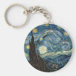 Noche estrellada de Vincent van Gogh Llaveros Personalizados