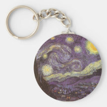 Noche estrellada de Vincent van Gogh Llaveros