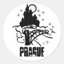 Noche estrellada en Praga Etiquetas