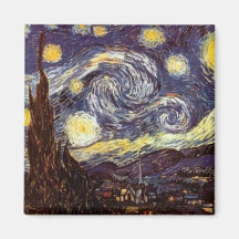 Noche estrellada iman
