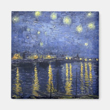 Noche estrellada sobre el imán 3 de Rhone