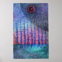 Noche lunar poster