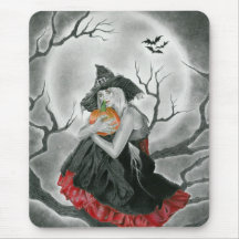 Noche Mousepad de Halloween Tapetes De Raton