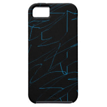 Noche negra iPhone 5 Case-Mate carcasas