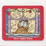 Nochebuena Mousepad de Garfield Alfombrillas De Ratones