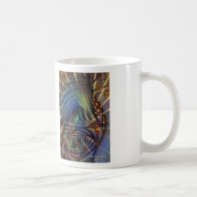 Noción alegre tazas de café