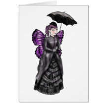Noir violeta tarjeta