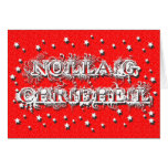 Nollaig Chridheil - tarjeta de felicitación gaélic