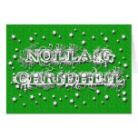 Nollaig Chridheil - tarjeta de felicitación gaélic