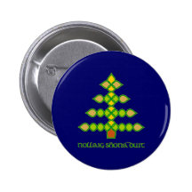 Nollaig shona duit Merry Christmas Buttons