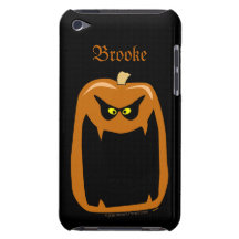 Nombre de encargo fresco de Halloween de la calaba iPod Touch Case-Mate Carcasas