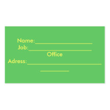 Nombre: ____________________Job: ________________… Tarjeta Personal