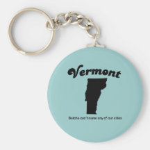 Nombre linado de Vermont - de Betcha nuestras ciud Llaveros