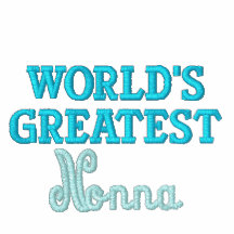 Nonna más grande del mundo chaquetas bordadas