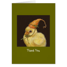 Nonnie el pío le agradece notecard tarjeton