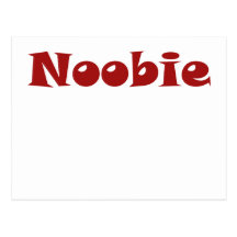 Noobie Tarjeta Postal