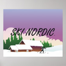 Nordic SUPERIOR del esquí Impresiones