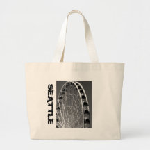 Noria de Seattle Bolsas Lienzo