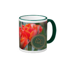 Norooz feliz. Taza persa del regalo del Año Nuevo