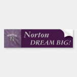 Norton pegatina para el parachoques "grande" ideal pegatina de parachoque