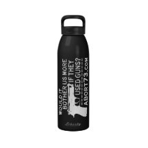 ¿Nos molestaría más si utilizaron los armas? Abort Botella De Agua