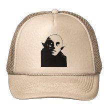 Nosferatu espeluznante estupendo hace frente a las gorras de camionero