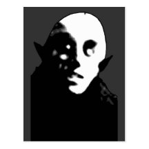 Nosferatu espeluznante estupendo hace frente a las postales
